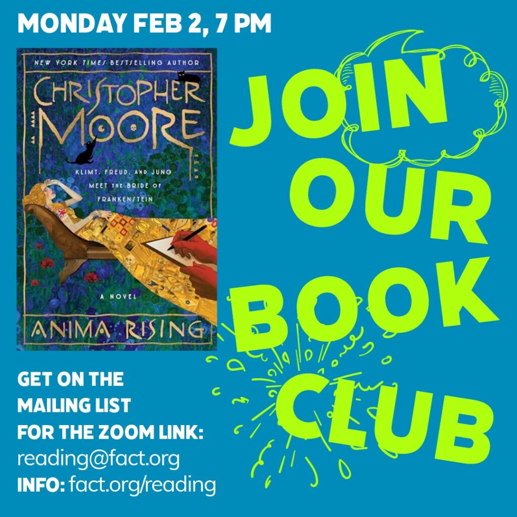 Join Our Book Group’s Discussion of ANIMA RISING on Feb 2